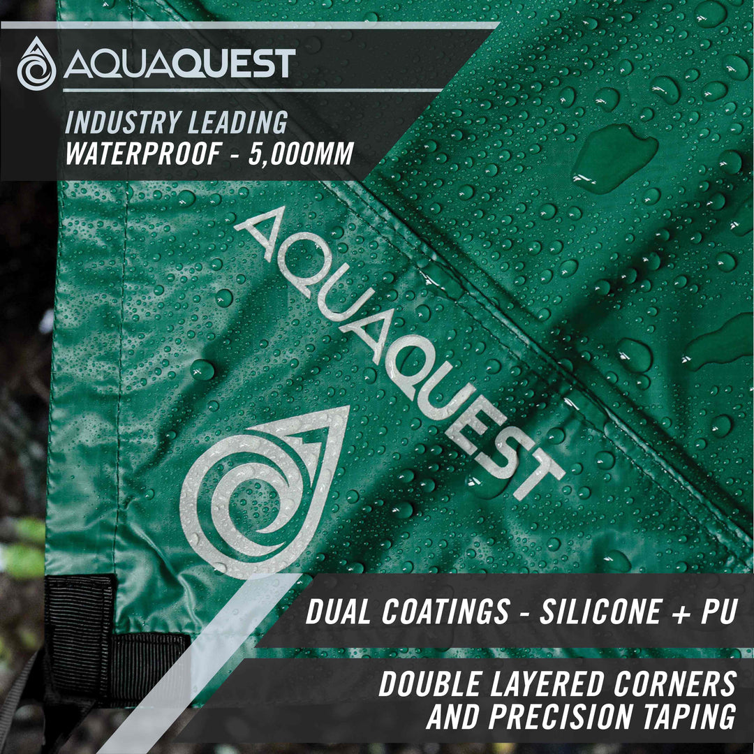 Safari Lightweight Tarp Camping Tarp AquaQuest Waterproof