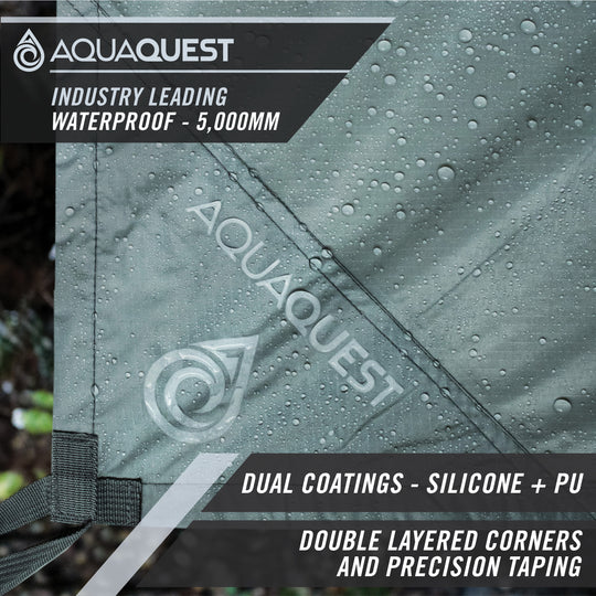 Guide Ultralight Tarp Camping Tarp AquaQuest Waterproof