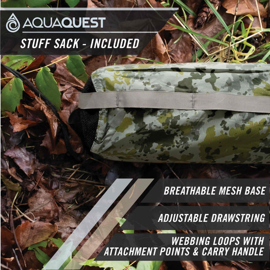 Safari Lightweight Tarp Camping Tarp AquaQuest Waterproof