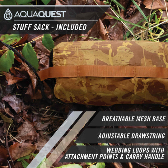 Safari Lightweight Tarp Camping Tarp AquaQuest Waterproof